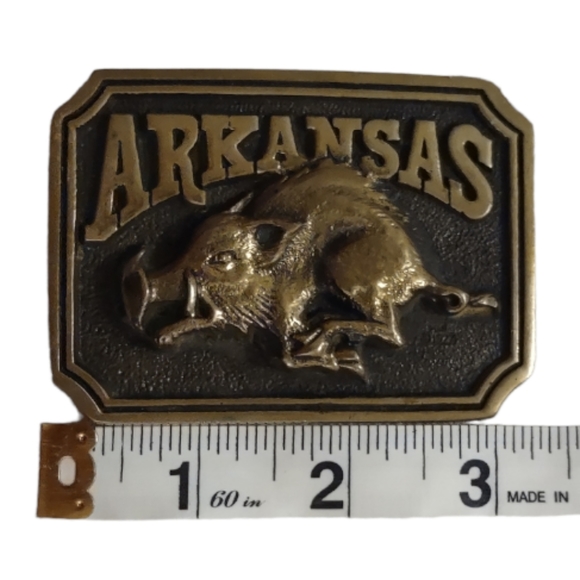 heritage mint collection Accessories Razorback Belt Buckle Hog